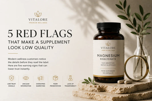 5 Red Flags That Make a Supplement Look Low Quality