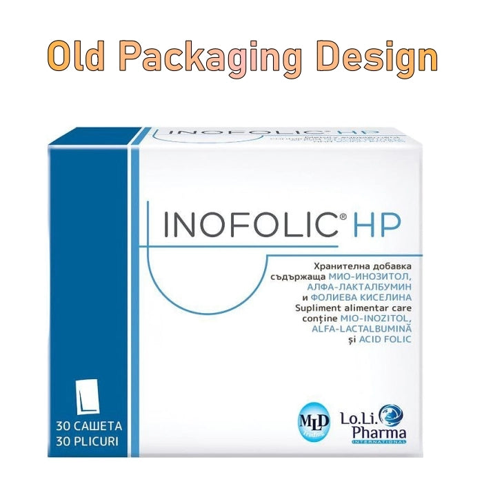 Inofolic HP 30 Sachets Old Packaging Design