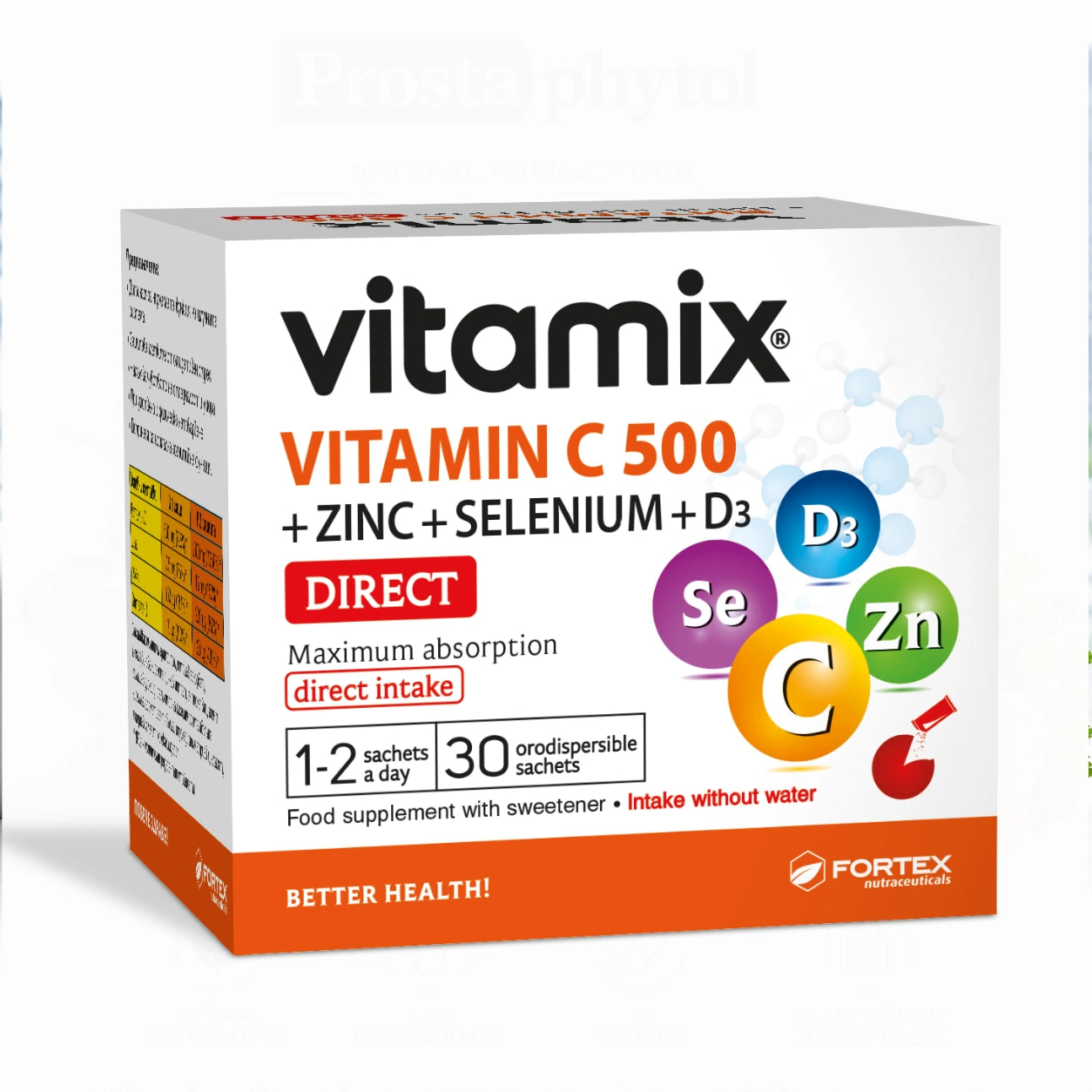 VITAMIX Vitamin C + Zinc + Selenium + D3 Direct - 30 Sachets