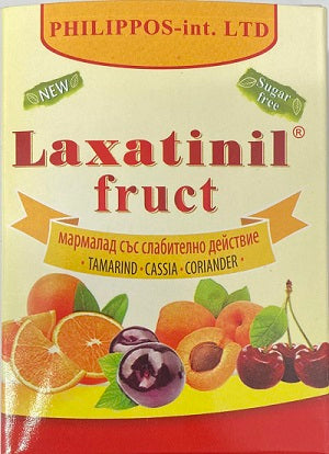Laxatinil Fruct Fruit Marmalade Supplement Packaging Front View