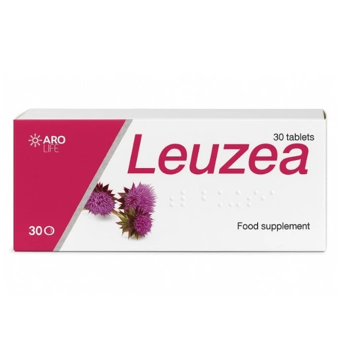 Leuzea 40mg 30 tablets food supplement by ARO Life